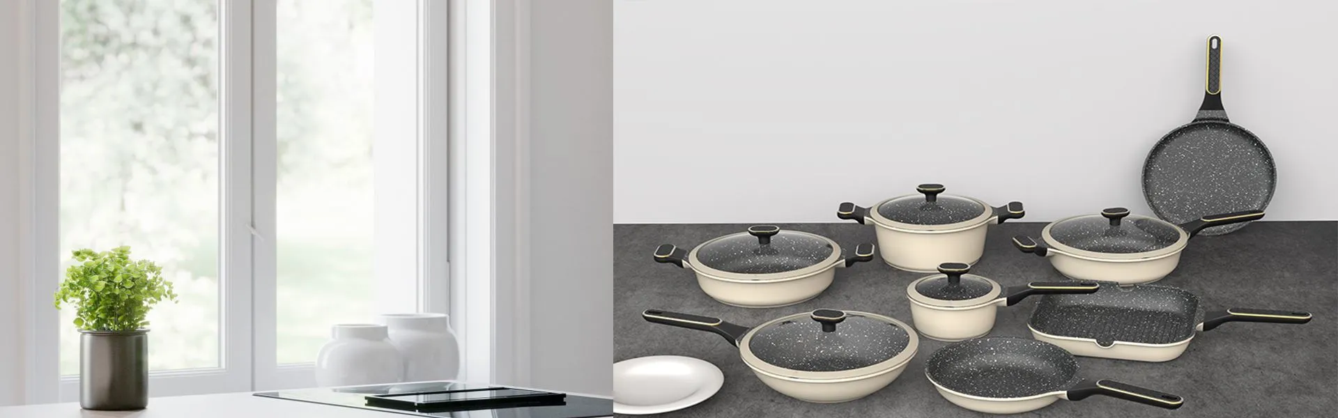 2022 new die casitng cookware set